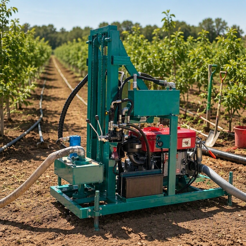 Sample Drill Rigs Wholesale 100m 150m Portable Small Water Well Drilling Rig for Sale ...
