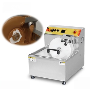 Compact <b>Mini</b> Stainless Steel Chocolate Melting Pot New Electric Chocolate Tempering Machine for Milk Chocolate - Product Image 2