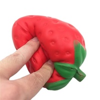 Jouet Squishy Fruité Grand Format Réaliste en TPR à Remontée Lente Anti-Stress à Presser Nouveauté Cadeau Sensoriel Enfants Adultes Vente en Gros