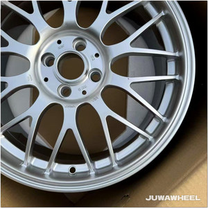 Jantes monobloc forgées 18x8.5J 5x112 5x120 pour VW <span class=keywords><strong>Golf</strong></span> BMW Série <span class=keywords><strong>3</strong></span> 4 5 M2 M3 M4 E46 19 20 21 pouces Hyper Black Deep Dish - Product Image 2