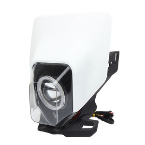 Zuiqng ไฟหน้ารถมอเตอร์ไซค์ LED ลำแสงสูงต่ำ HL107 5สีดำสีขาวสำหรับ KTM ระบบไฟจักรยานออฟโรด - Product Image 1