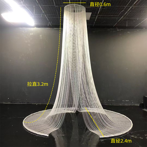 H105 <span class=keywords><strong>Tende</strong></span> da Soffitto in Cristallo Acrilico <span class=keywords><strong>con</strong></span> <span class=keywords><strong>Farfalle</strong></span> e Sfere di Cristallo per Decorazioni Matrimoniali - Product Image 6