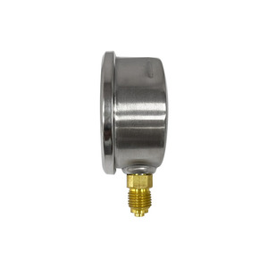 AKS 산업용 유압 오일 압력 측정기 0-100Bar, 60mm 다이얼, 굴삭기용 IP65 방수 - Product Image 2