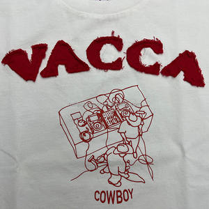 Custom T-Shirt Borduurwerk Streetwear Zeefdruk Blank Effen T-Shirt Oversized 100% Katoen Distressed <span class=keywords><strong>Patch</strong></span> Boxy T-Shirt Voor Mannen - Product Image 5