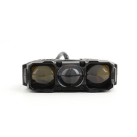 Projecteur de phare LED à triple lentille 116W pour calandre, faisceau bas 6000K, faisceau haut 3000K, universel pour voitures et SUV