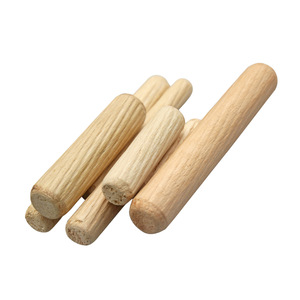 Eucalyptus Wood Dowels M6 M8 M10 M12 Natural Color Durable Furniture Accessories - Product Image 3