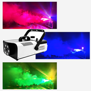 Machine à fumée 1500w LED Machine à brouillard Équipement de scène professionnel Dmx512 Contrôle Machine à brouillard à fumée verticale pour Bar Party - Product Image 6