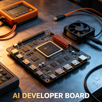 Placa de Desarrollo de IA de Alto Rendimiento, Placa de Circuito Multicapa HDI PCBA, Placa de Desarrollo de Computación de Borde para IA, Robótica, Dispositivos IOT