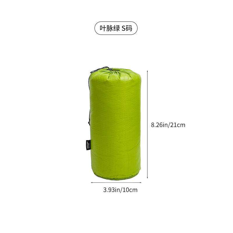 ถุงเก็บเสื้อแจ็คเก็ตดาวน์ สีเขียวมะกอก ไซส์ S