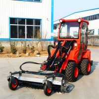 China Small Diesel Radlader Mini Gelenk Frontlader Zum Verkauf