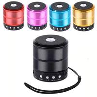 Altavoz Inalámbrico Portátil de Metal, Mini, Económico, para Regalo Promocional, Altavoz para Exteriores
