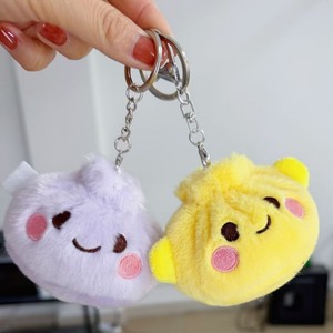 Llavero de peluche con forma de bollo, caja sorpresa, juguete de peluche de bollo al vapor, llavero antiestrés para niños, recuerdos de fiesta - Product Image 6