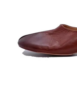 OEM ODM, mules de marche souples en cuir véritable de qualité supérieure à la mode pour femmes, sandales, chaussures pour femmes, mules fermées - Product Image 2