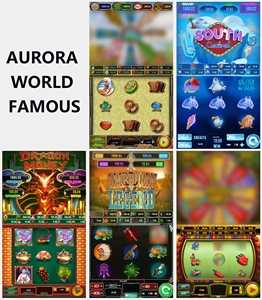 QIQU USA Texas Videojuegos Populares Aurora 1 2 3 5 Link Buffalo Aurora Juego de Habilidad Vertical 5 en 1 de Fama Mundial en Venta - Product Image 3