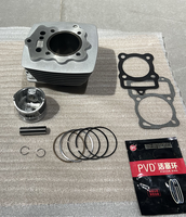 Kit Cylindre Authentique Zongshen CG200 4 Soupapes 4 Temps Refroidi par Eau et Air pour Moto et Tricycle à Charge Lourde