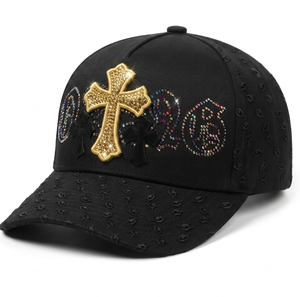 Casquettes de baseball originales G5 31 El Mago en daim de haute qualité, casquettes Rico à visière incurvée avec strass - Product Image 2