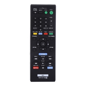 Télécommande <span class=keywords><strong>Blu</strong></span>-<span class=keywords><strong>ray</strong></span> de remplacement RMT-B119A pour <span class=keywords><strong>lecteur</strong></span> <span class=keywords><strong>DVD</strong></span> <span class=keywords><strong>Sony</strong></span> BD Blue <span class=keywords><strong>ray</strong></span> BDP-BX59 BDP-BX110 BDP-S590 BDP-S390 - Product Image 1