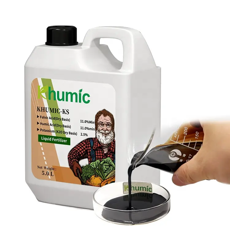 자연 뿌리 유기 액체 해초 ulVic acid humic acid 비료