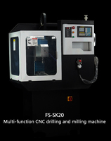 FUSAI FS-SK20 mini fraiseuse CNC 3 axes fraiseuse cnc service d'usinage cnc perceuse et fraiseuse
