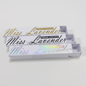 Holographic Foil Giấy Các Tông Dễ Dàng Lắp Ráp Hỗn Hợp Màu Kem Gloss Son Môi Ống Gói Hộp - Product Image 2