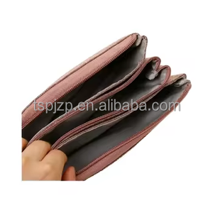 حقيبة قرطاسية للطلاب بسعة كبيرة من ثلاث طبقات من مادة PU حقيبة أقلام إبداعية جديدة لتنظيم الأقلام وأدوات الكتابة - Product Image 2