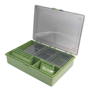 Mini <span class=keywords><strong>caja</strong></span> <span class=keywords><strong>de</strong></span> almacenamiento <span class=keywords><strong>de</strong></span> aparejos <span class=keywords><strong>de</strong></span> <span class=keywords><strong>pesca</strong></span> <span class=keywords><strong>de</strong></span> carpa <span class=keywords><strong>de</strong></span> plástico multifuncional para Stream River accesorio organización <span class=keywords><strong>Plano</strong></span> Rig Terminal - Product Image 3