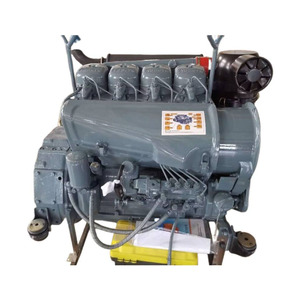 4 Cyl air Compressor Mini Farming Grinding Cornmeal Chaff Cutter Stone Wood Crusher Machine diesel Engine for deutz F4L913 - Product Image 1