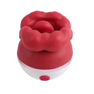 3 वास्तविक नरम गुलाब लाल मुंह के होंठ चूमने मुंह चूसने वाली वाइब्रेटर खिलौना महिला वाइब्रेटर गुलाब सेक्स खिलौने महिला वाइब्रेटर गुलाब सेक्स खिलौने - Product Image 4