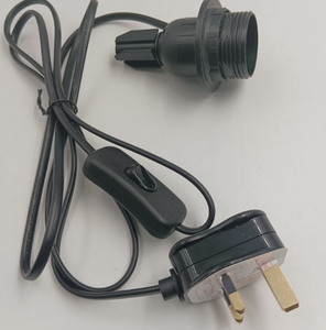 303 Chuyển Đổi E27 Nửa Răng Một Vòng 1.8 Mét Dòng Đèn Chủ Với Phích Cắm 220V Anh Cắm Ánh Sáng Dây Với Rượu Vang Stopper - Product Image 5