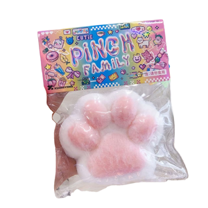 Wholesale TPR Funny <b>Cat</b> Claw <b>Squishy</b> Toys Unisex Stress Relief Kitten Paw Vent Toy for Children Aged 5 to 7 Years - Product Image 1