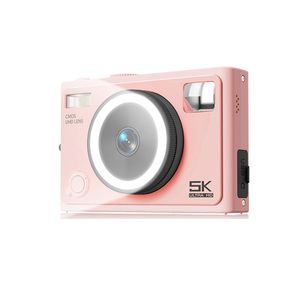 Caméra numérique 5K WiFi, caméra vidéo numérique à double objectif, écran de 2 à 3 pouces, autofocus, zoom numérique. - Product Image 2