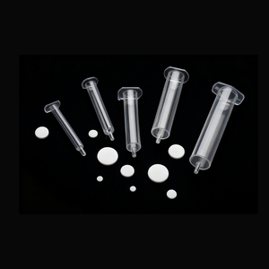 Consommable <span class=keywords><strong>de</strong></span> laboratoire : Colonne SPE en PP pré-remplie à récupération élevée, Frits hydrophiles et hydrophobes, Résistant aux produits chimiques, OEM disponible - Product Image 1