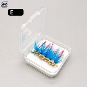 8 #   Leurre de pêche à <span class=keywords><strong>la</strong></span> <span class=keywords><strong>mouche</strong></span> à hélice nouée à <span class=keywords><strong>la</strong></span> main avec spinner rotatif <span class=keywords><strong>pour</strong></span> <span class=keywords><strong>la</strong></span> <span class=keywords><strong>truite</strong></span>, le bar et le poisson-chaud, leurre métallique à haute vibration avec flash - Product Image 6