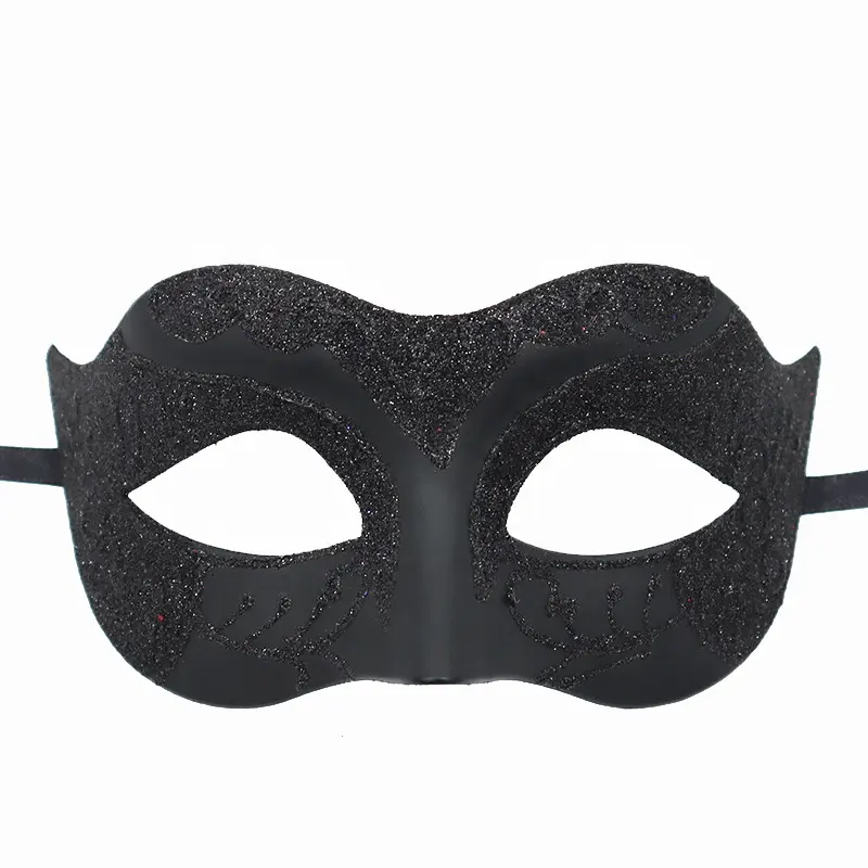 Maschera da festa mezza faccia Vintage Cosplay maschera di Halloween