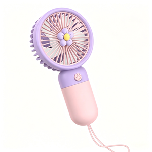 Multi-color Optional Portable Summer Cooling Gadget Home Camping Use Custom Printed Electric Fan Mini Handheld Fan - Product Image 4
