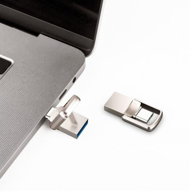 Mini Type-C USB Flash Drive 8GB 16GB 128GB 3.0 OTG Encrypted 5-Year Warranty Dual Memory Stick Pen Drive