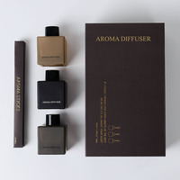 Diffuseur de parfum d'ambiance de luxe en verre carré, à bâtonnets, longue durée, pour marque privée, idéal comme cadeau