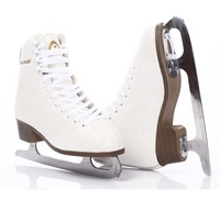 Chaussures de patinage artistique sur glace professionnelles HEAD F600 PRO pour adultes - Chaussures à roulettes avec lames en acier inoxydable