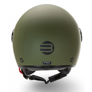 Casque jet double visière Befast RAPID III Vert militaire XS - Product Image 4