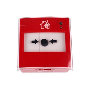 Bouton d'<span class=keywords><strong>alarme</strong></span> <span class=keywords><strong>incendie</strong></span> manuel Deling FA-516A rouge en ABS durable, DC24V, avec <span class=keywords><strong>clé</strong></span> <span class=keywords><strong>de</strong></span> réinitialisation, portée <span class=keywords><strong>de</strong></span> détection 20-30m - Product Image 2