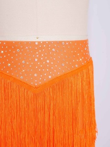 Trajes de Baile para Niñas de 6 a 16 Años, Pantalones con Flecos para Baile Latino, Samba, Rumba, Cha-Cha, Salsa, para Danza Contemporánea - Product Image 3