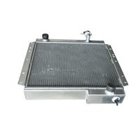 Radiateur de refroidissement en aluminium complet de 488 mm de large pour Toyota LandCruiser FJ40 FJ45 3.9L essence MT