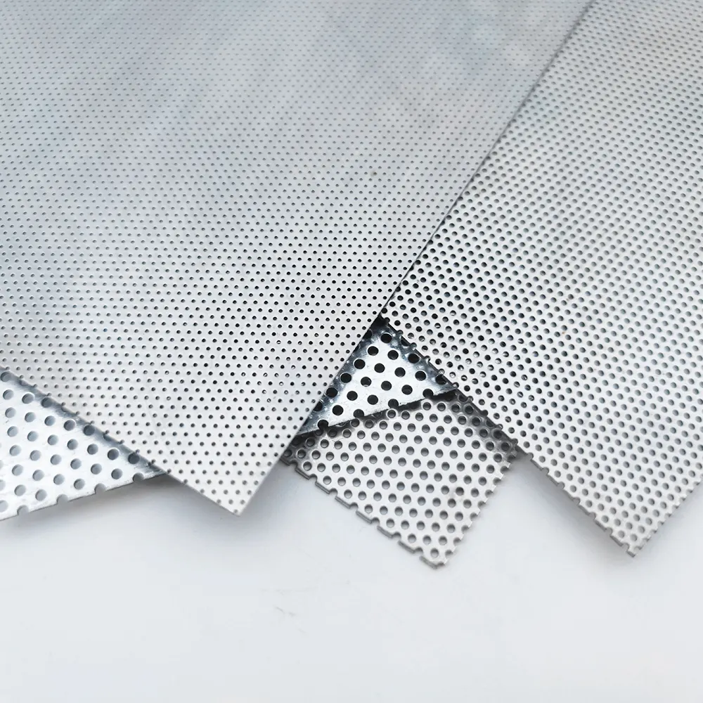Widely Usage Metal Sheet Decorative Round Punching Screen Hexagonal Hole Perforated Mesh Supplier