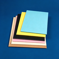 Vente en gros de feuilles de Coroplast vierges 4x8, feuilles de polypropylène Coroplast, feuilles de plastique ondulé Corex