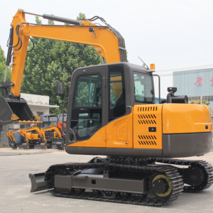 Excavadora de orugas de tamaño medio Fabricación <span class=keywords><strong>Map65</strong></span> Excavadora 6. Mini excavadora de 5 toneladas Excavadora de orugas Motor diésel con oruga de acero - Product Image 1