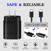 Pour Samsung chargeur câble de données haute puissance ensemble de charge charge rapide réglementation ue transmission rapide de données C à C 25W câble Kable