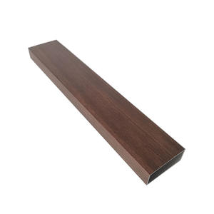 Boîte en Aluminium série 6000, profilé rectangulaire, Grain de bois/profilé <span class=keywords><strong>carré</strong></span> en Aluminium, <span class=keywords><strong>Tube</strong></span> en Aluminium <span class=keywords><strong>50x50</strong></span> / 20x20 - Product Image 4