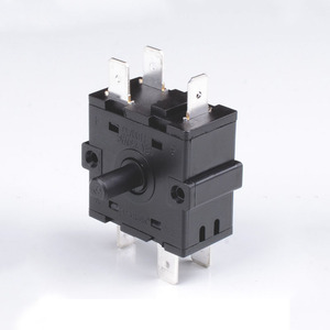 Interruptor Rotatorio de 3 Pines/5 Pines T125 16A 125V 250V 2 3 4 5 6 Posiciones, Interruptor Giratorio para Ventilador y Cafetera - Product Image 6