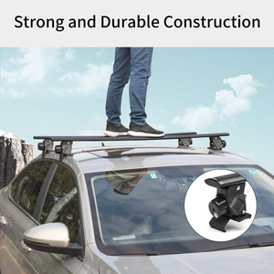 Barre transversale de toit en alliage d'aluminium usinée par CNC avec griffe de tigre pour le transport de bagages sur le toit de la voiture - Product Image 5