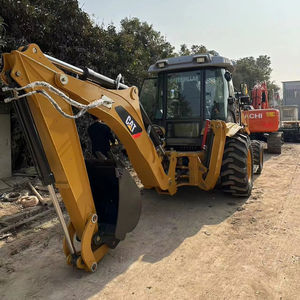 Excavatrice sur roues Caterpillar 420F d'occasion certifiée CE, haute performance, mini, excellent état, moteur et boîte de vitesses d'occasion - Product Image 2